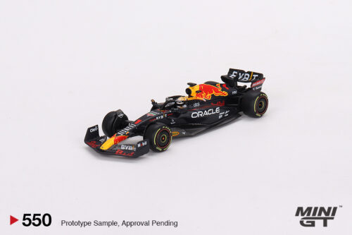 Mini GT Oracle Red Bull Racing RB18 #1 Max Verstappen 2022 Monaco Grand Prix 3rd Place