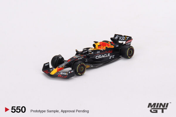 Mini GT Oracle Red Bull Racing RB18 #1 Max Verstappen 2022 Monaco Grand Prix 3rd Place