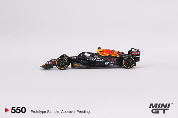 Mini GT Oracle Red Bull Racing RB18 #1 Max Verstappen 2022 Monaco Grand Prix 3rd Place