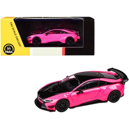 Para64 BMW i8 Liberty Walk Hot Pink w/ Black Accent PA-55150