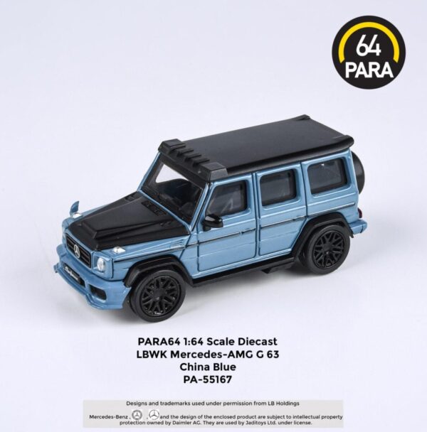 Para64 Mercedes AMG G63 Liberty Walk China Blue PA-55167