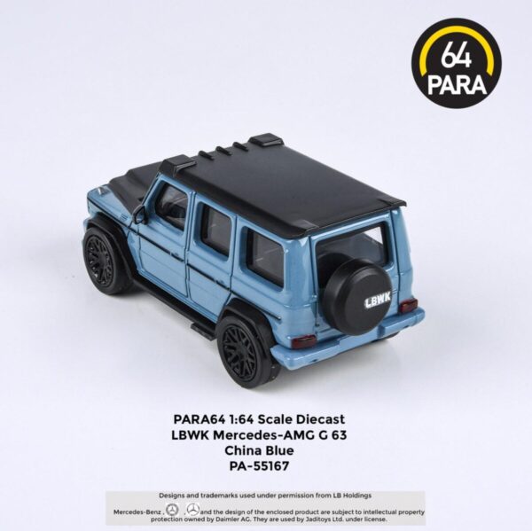 Para64 Mercedes AMG G63 Liberty Walk China Blue PA-55167