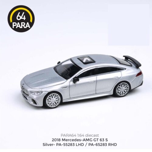 55283 Para64 Mercedes 2018 AMG GT 63 S Silver Lhd PA-55283