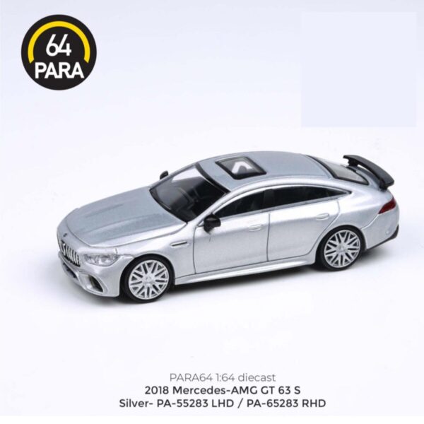 Para64 Mercedes 2018 AMG GT 63 S Silver Lhd PA-55283
