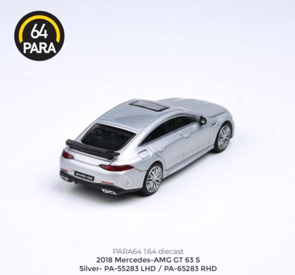 Para64 Mercedes 2018 AMG GT 63 S Silver Lhd PA-55283