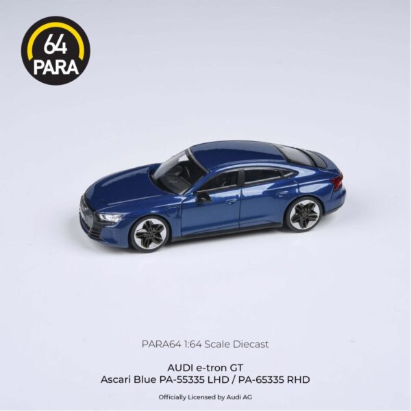 Para64 Audi 2021 RS E-Tron GT Ascari Blue PA-55335