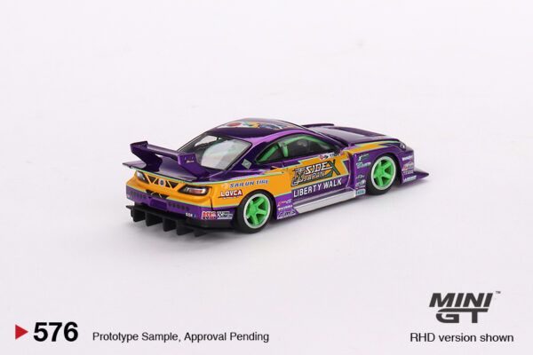 Mini GT LB-Super Silhouette Nissan S15 SILVIA #555 2022 Formula Drift Japan