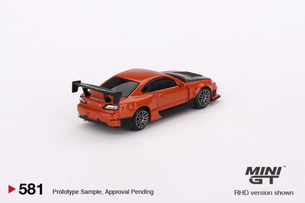 Mini GT Nissan Silvia S15 D-MAX Metallic Orange