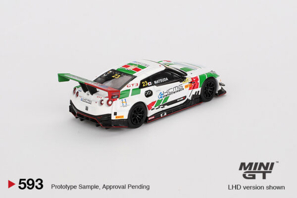 Mini GT 1/64 Nissan GT-R NISMO GT3 KCMG 2018 FIA GT World Cup Macau - Blister Paket MGT00593-BL
