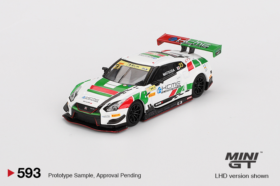 Mini GT 1/64 Nissan GT-R NISMO GT3 #23 KCMG 2018 FIA GT World Cup