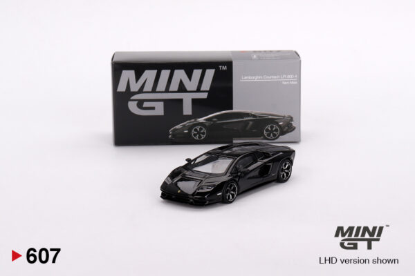 607 Mini GT Lamborghini Countach LPI 800-4 Nero Maia