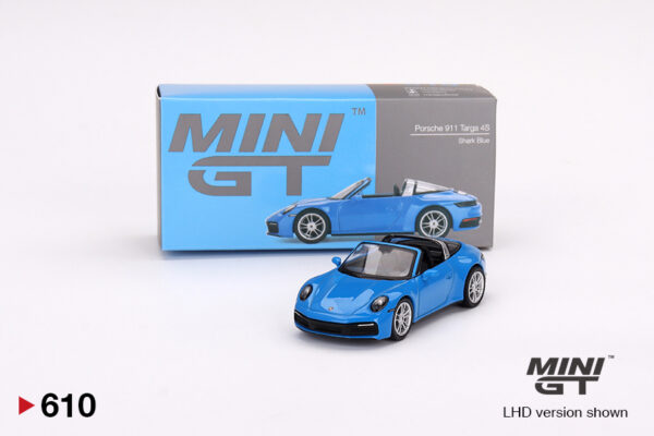 Mini GT Porsche 911 Targa 4S Shark Blue – Zakzuk Toys