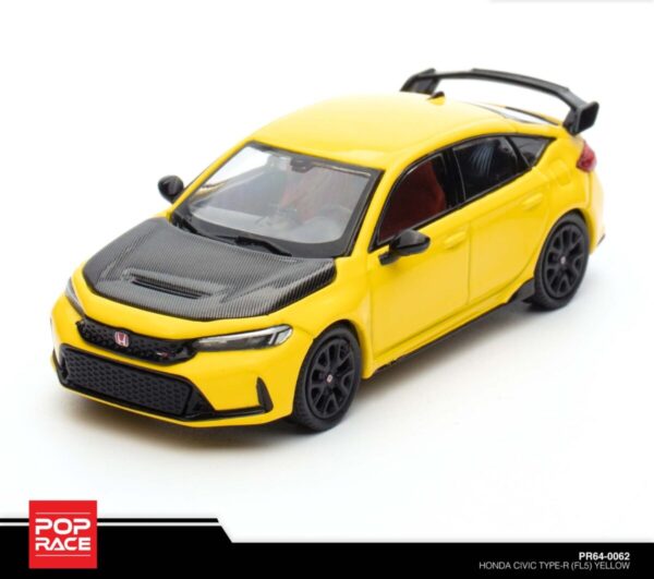 Pop Race Honda Civic Type-R (FL5) Yellow PR64-0062