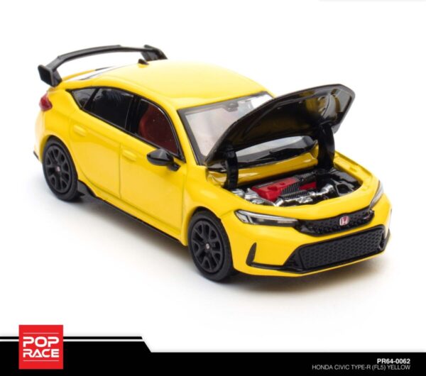 Pop Race Honda Civic Type-R (FL5) Yellow PR64-0062