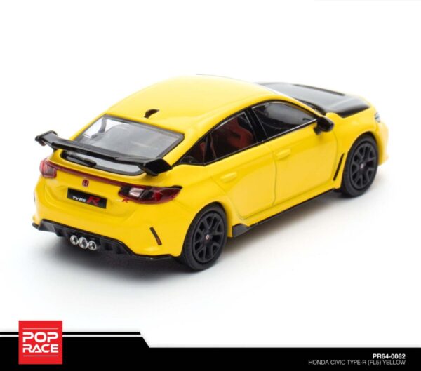 Pop Race Honda Civic Type-R (FL5) Yellow PR64-0062
