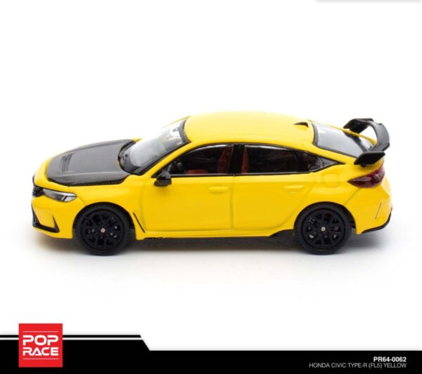 Pop Race Honda Civic Type-R (FL5) Yellow PR64-0062