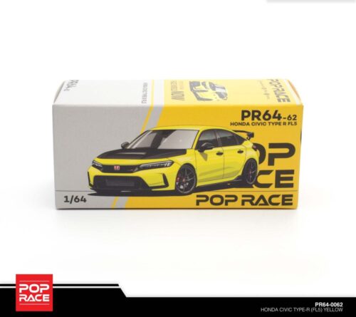 Pop Race Honda Civic Type-R (FL5) Yellow PR64-0062