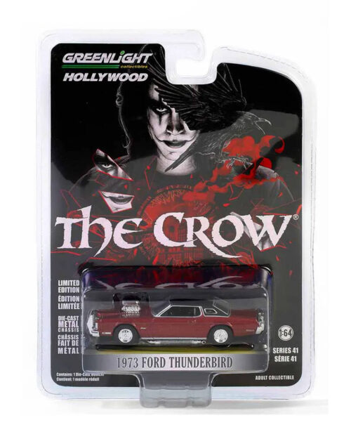 Greenlight 1/64 Hollywood Series 41- T-Bird’s 1973 Ford Thunderbird with Supercharger - The Crow (1994) 62020-D