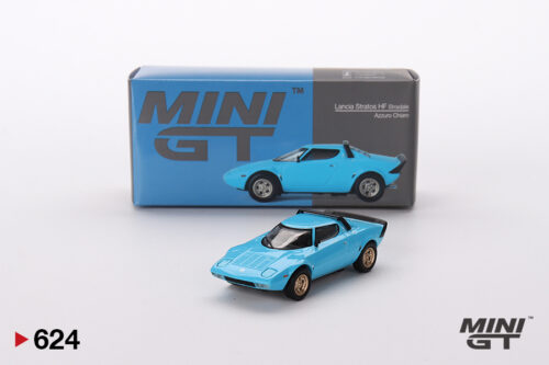 Mini GT 1/64 Lancia Stratos HF Stradale Azzuro Chiaro MGT00624