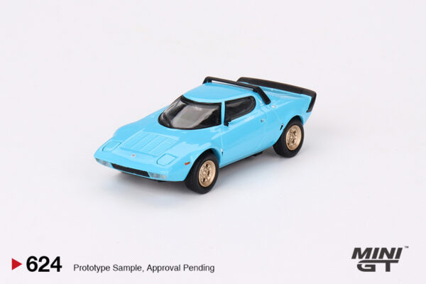 Mini GT 1/64 Lancia Stratos HF Stradale Azzuro Chiaro MGT00624