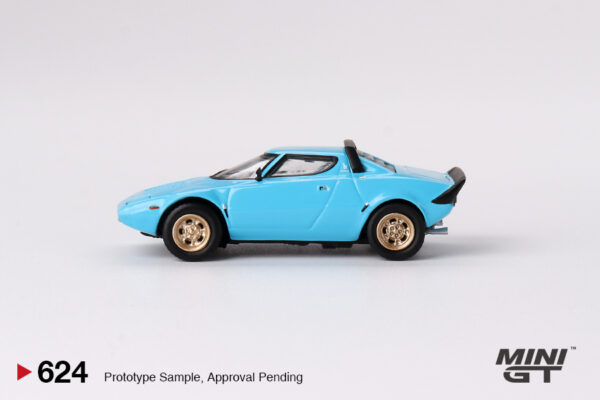 Mini GT 1/64 Lancia Stratos HF Stradale Azzuro Chiaro MGT00624
