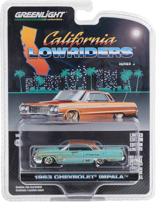 Greenlight California Lowriders 1963 Chevrolet Impala 1/64