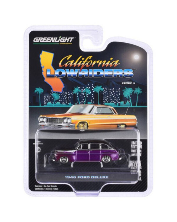 Greenlight 1/64 California Lowriders Series 6- 1946 Fordor Super Deluxe 63070-A