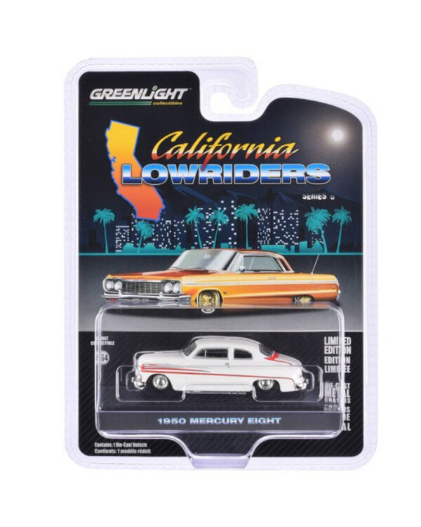 Greenlight 1/64 California Lowriders Series 6- 1950 Mercury Eight Coupe 63070-B