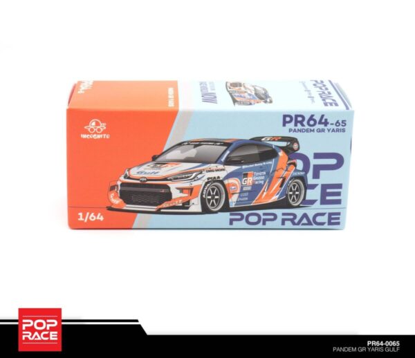 POP RACE PANDEM ROCKET BUNNY TOYOTA GR YARIS GULF PR64-65