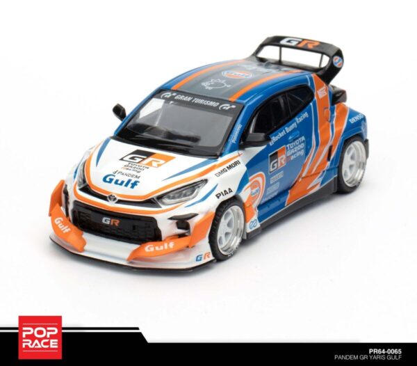 POP RACE PANDEM ROCKET BUNNY TOYOTA GR YARIS GULF PR64-65