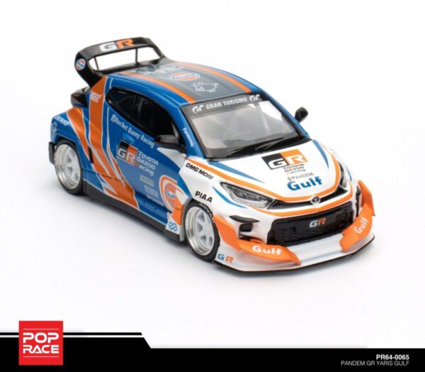 POP RACE PANDEM ROCKET BUNNY TOYOTA GR YARIS GULF PR64-65