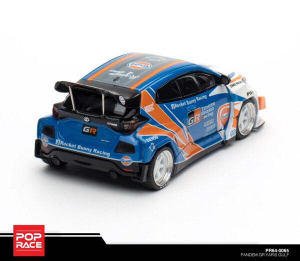 POP RACE PANDEM ROCKET BUNNY TOYOTA GR YARIS GULF PR64-65