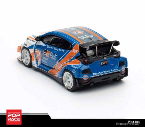 POP RACE PANDEM ROCKET BUNNY TOYOTA GR YARIS GULF PR64-65