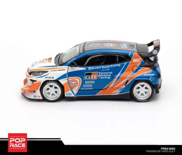 POP RACE PANDEM ROCKET BUNNY TOYOTA GR YARIS GULF PR64-65