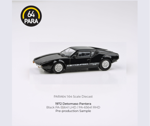Para64 DeTomaso Pantera Black Lhd PA-65641