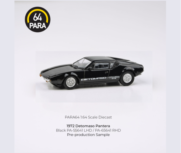 Para64 DeTomaso Pantera Black Lhd PA-65641