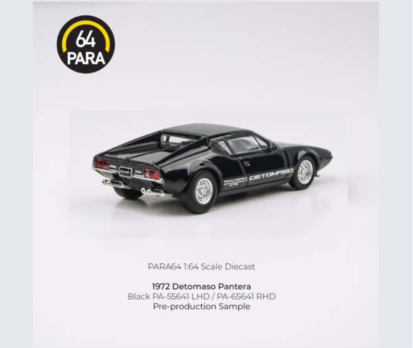 Para64 DeTomaso Pantera Black Lhd PA-65641