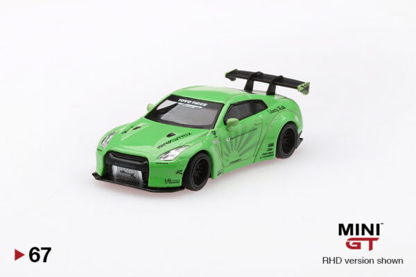 Mini GT LB★WORKS Nissan GT-R (R35) Light Green PHILIPPINES EXCLUSIVE PRODUCT