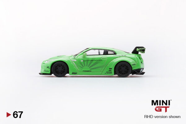 Mini GT LB★WORKS Nissan GT-R (R35) Light Green PHILIPPINES EXCLUSIVE PRODUCT