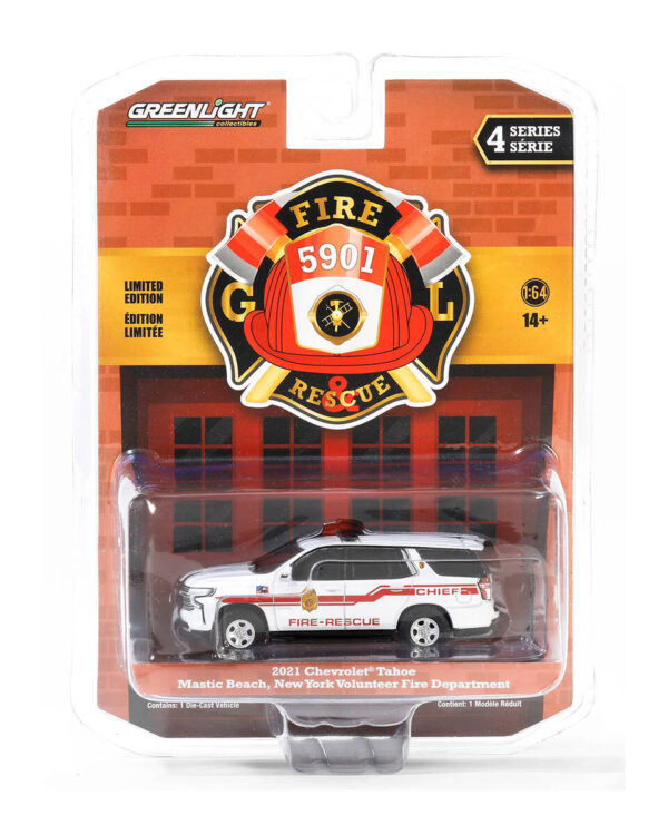 Greenlight 1/64 Fire & Rescue Series 4- 2021 Chevrolet Tahoe 67050-F