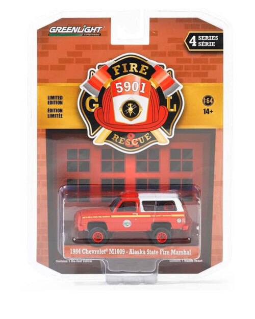 Greenlight 1/64 Fire & Rescue Series 4- 1984 Chevy M100 67050-D