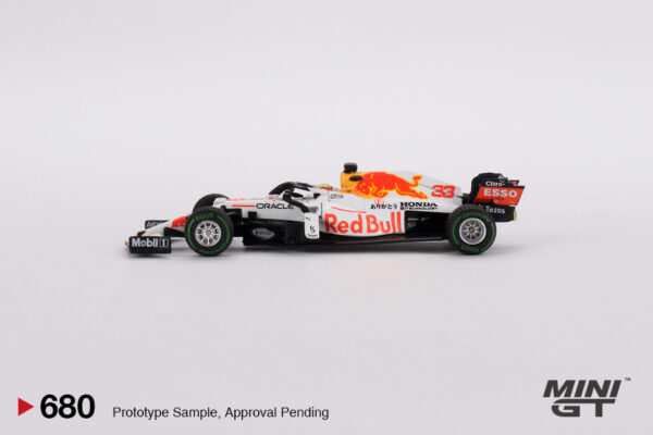 Mini GT 1/64 Red Bull RB16B Max Verstappen 2021 Turkish Grand Prix Place