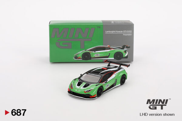 Mini GT Lamborghini Huracán GT3 EVO2 Presentation