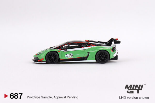 Mini GT Lamborghini Huracán GT3 EVO2 Presentation