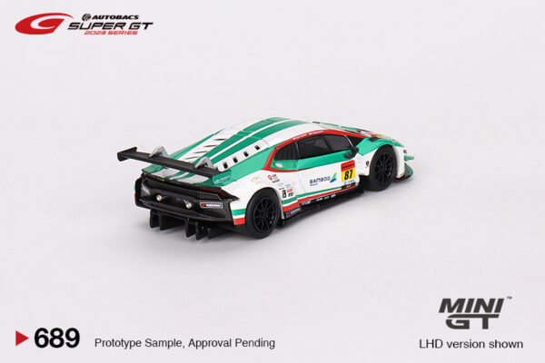 Mini GT Lamborghini Huracán GT3 EVO2 #87 "Bamboo Airways Lamborghini GT3"  JLOC  2023 SUPER GT SERIES Blister PAKET