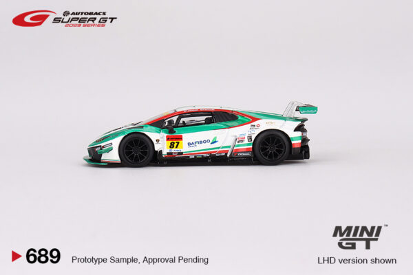 Mini GT Lamborghini Huracán GT3 EVO2 #87 "Bamboo Airways Lamborghini GT3"  JLOC  2023 SUPER GT SERIES Blister PAKET