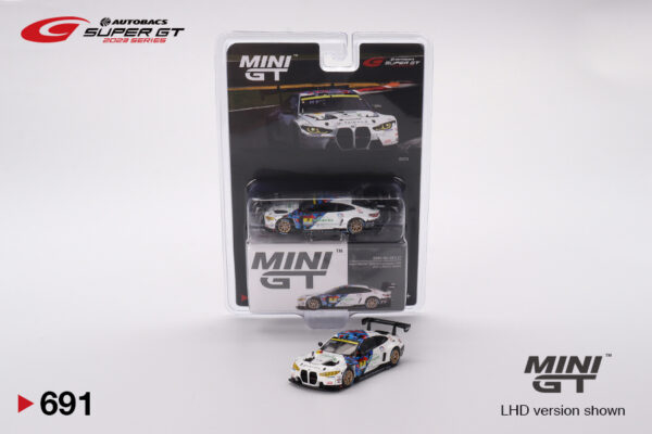 691 Mini GT BMW M4 GT3 #7 "Studie BMW M4" BMW M Team Studie x CRS 2023 SUPER GT SERIES