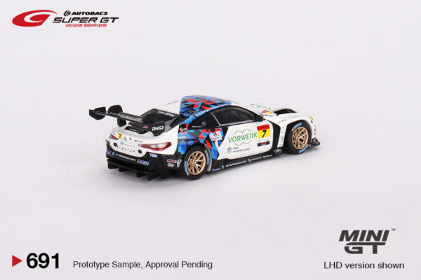 691.2 Mini GT BMW M4 GT3 #7 "Studie BMW M4" BMW M Team Studie x CRS 2023 SUPER GT SERIES