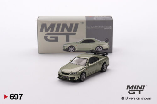 Mini GT Nissan Skyline GT-R (R34) Tommykaira R-z Millenium Jade