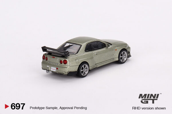 Mini GT Nissan Skyline GT-R (R34) Tommykaira R-z Millenium Jade
